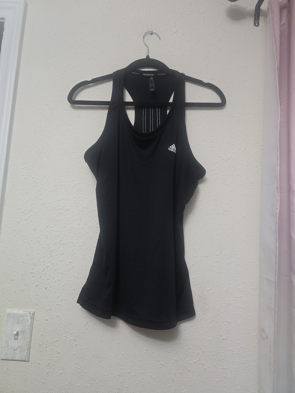 Adidas Black Racerback Performance Tank - Picture 6 of 9